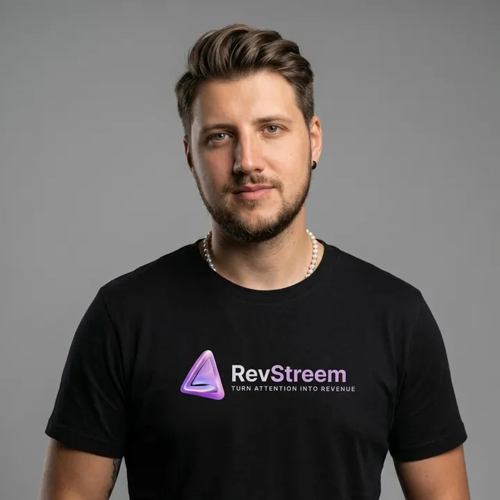 Ed, Product Marketing and Growth Manager at RevStreem